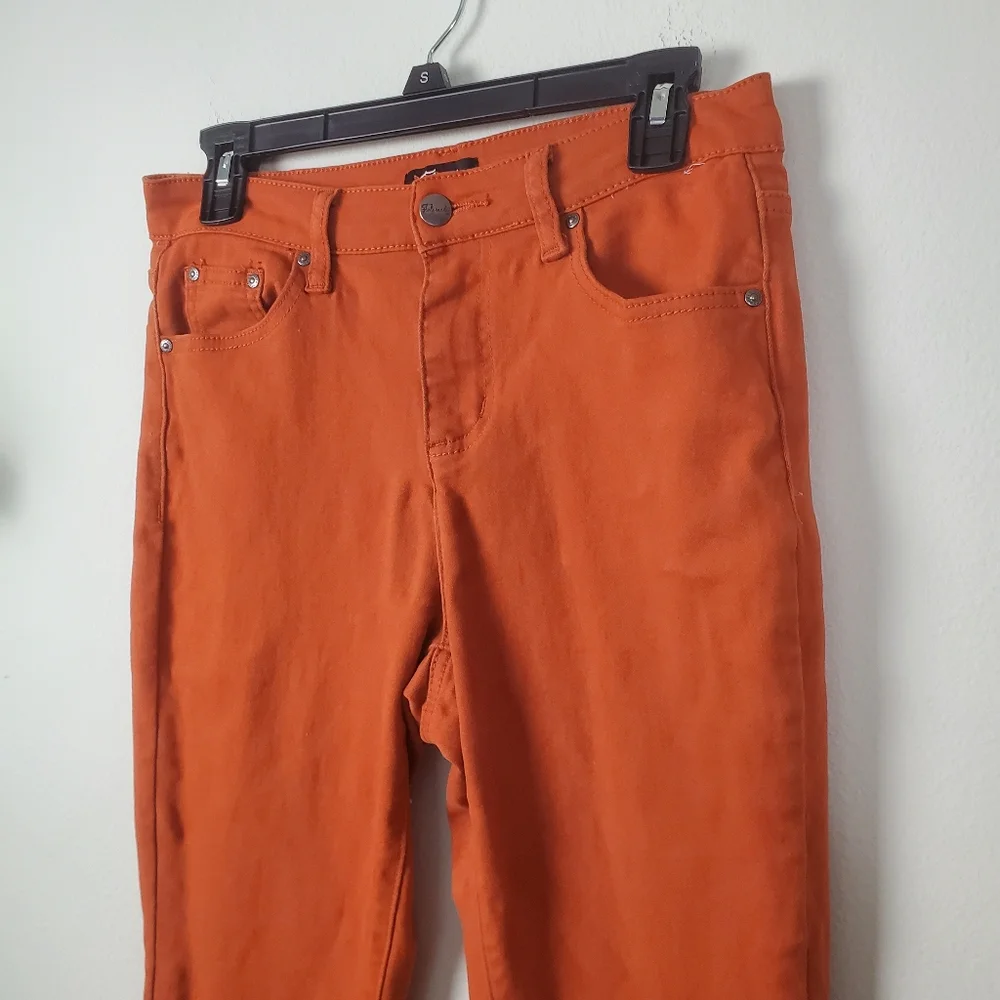 Tailormade Women's Orange Skinny Jeans Size 6 - Picture 3 of 10